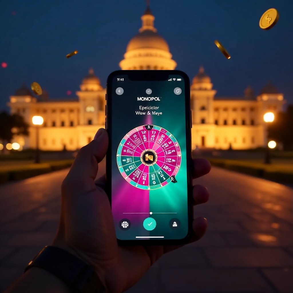 monopoly live big baller wheel showing the live result and score
